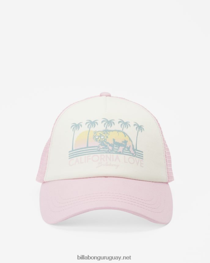 gorra de camionero pitstop jr chicas senderos rosas DR68442755 Billabong