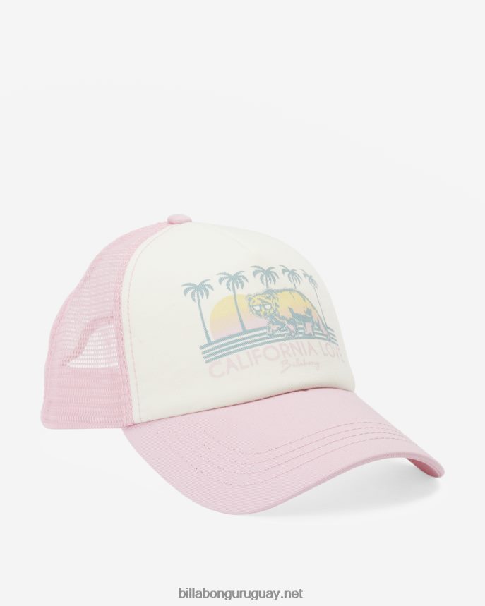 gorra de camionero pitstop jr chicas senderos rosas DR68442755 Billabong