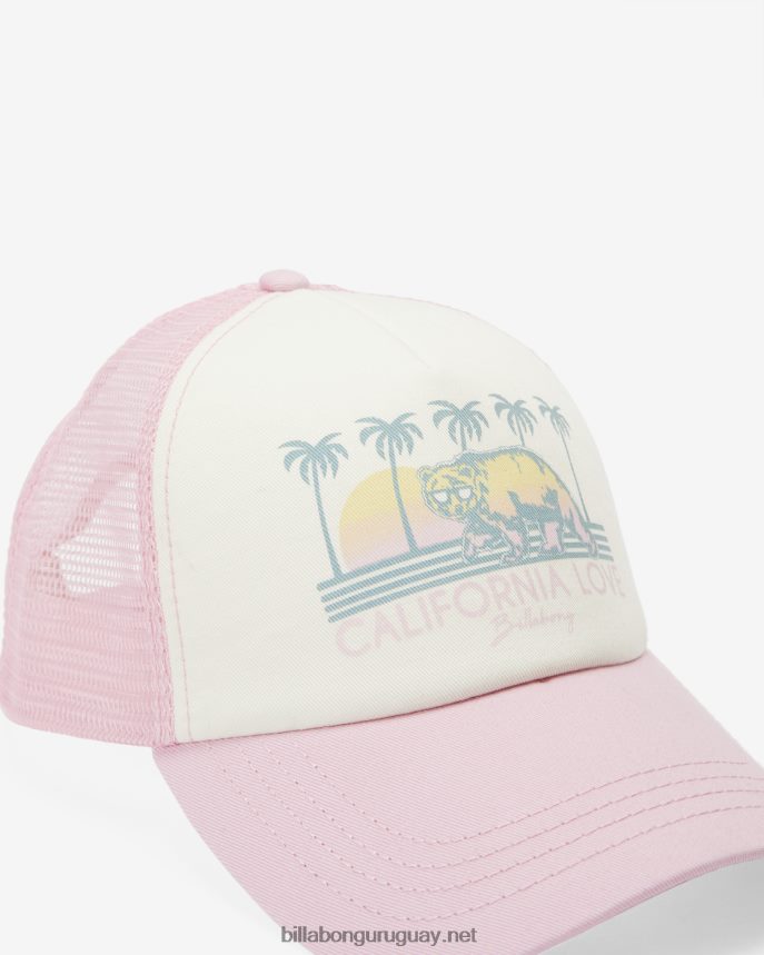 gorra de camionero pitstop jr chicas senderos rosas DR68442755 Billabong