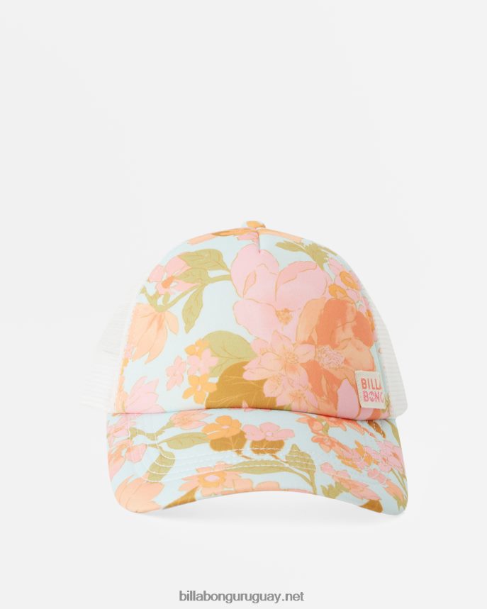 sombrero de camionero travesuras chicas espuma marina DR68442625 Billabong