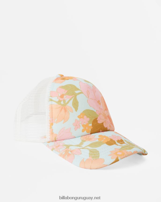 sombrero de camionero travesuras chicas espuma marina DR68442625 Billabong