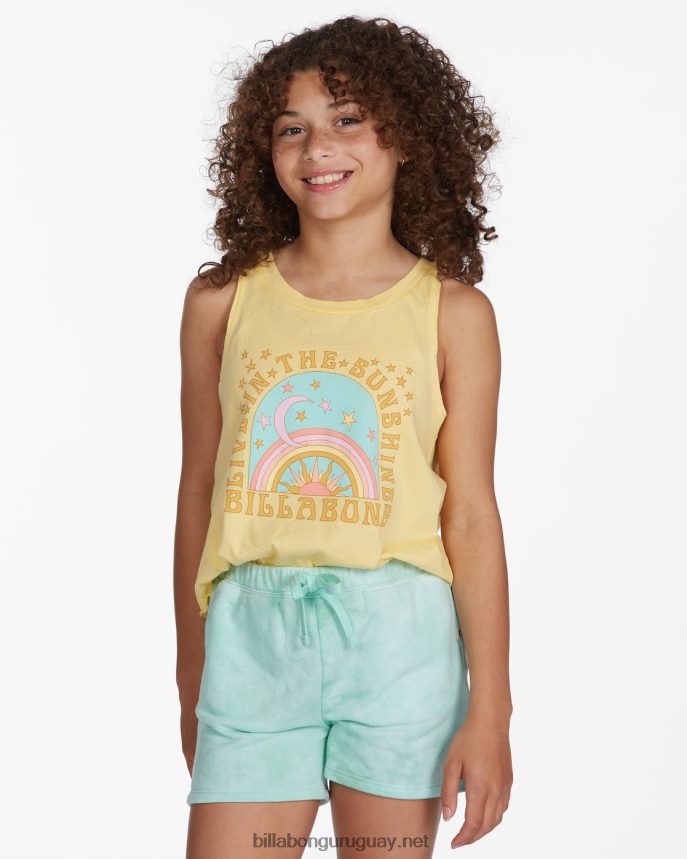 menta para ser pantalones cortos de chándal chicas chips de menta DR68442804 Billabong