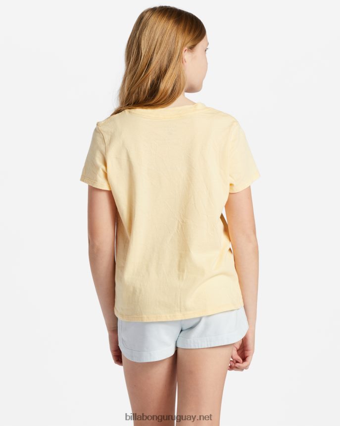 pantalones cortos con cintura elástica locos por ti chicas cambray ligero DR68442601 Billabong