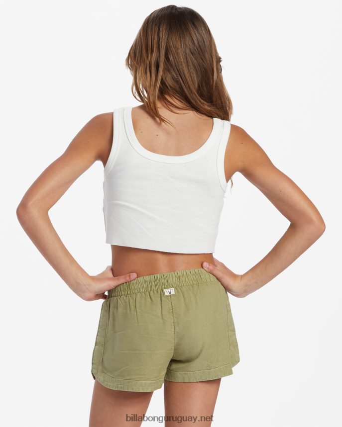 pantalones cortos con cintura elástica locos por ti chicas palta DR68442600 Billabong
