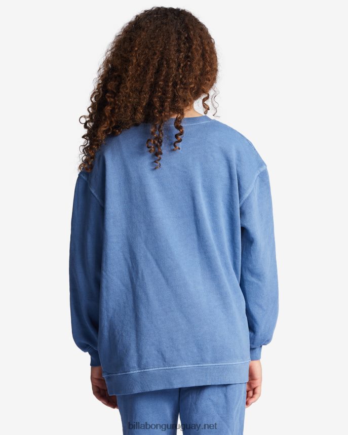sudadera haciendo olas con cuello redondo chicas cosecha mediana DR68442793 Billabong