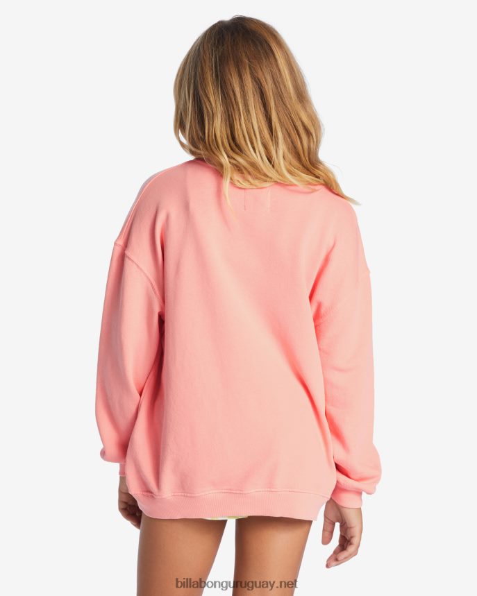 sudadera haciendo olas con cuello redondo chicas suave y melocotón DR68442805 Billabong
