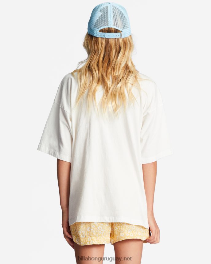4-16 camiseta oversize con sueños de sol chicas cristal de sal DR68442745 Billabong