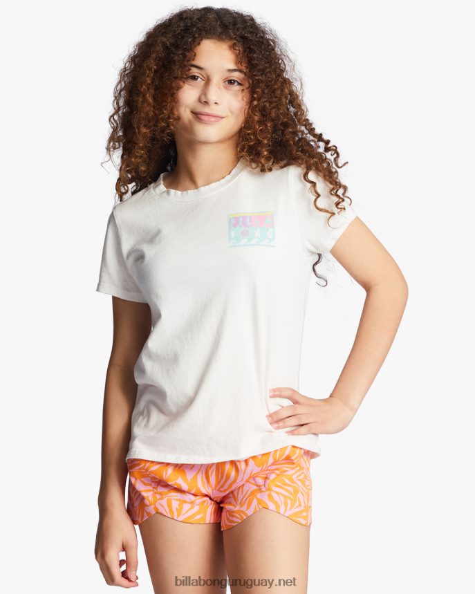 4-16 enjoy the view camiseta extragrande chicas cristal de sal DR68442694 Billabong