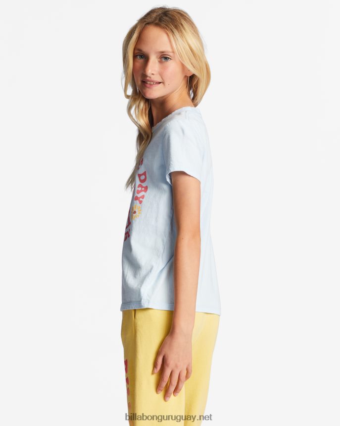 4-16 hoy es el día camiseta extragrande chicas pájaro cantor azul DR68442712 Billabong