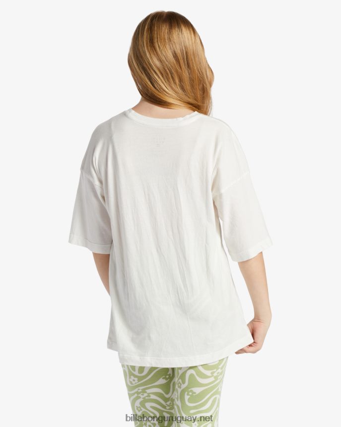 camiseta bajo las palmeras chicas cristal de sal DR68442623 Billabong