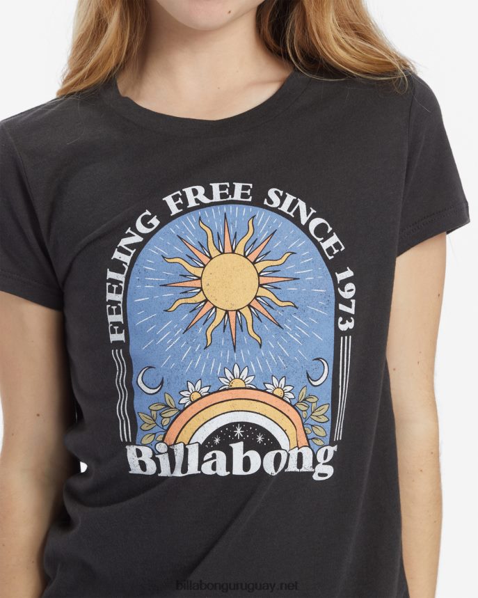 camiseta escena de ensueño chicas apagado negro DR68442676 Billabong