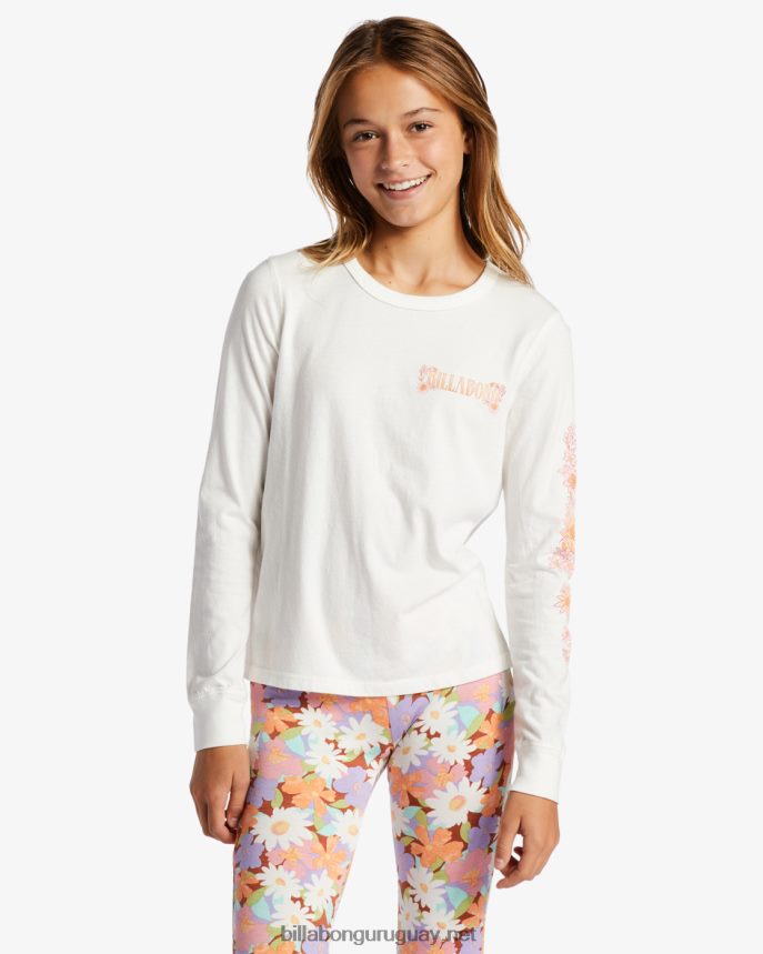 camiseta flores de amor chicas cristal de sal DR68442639 Billabong