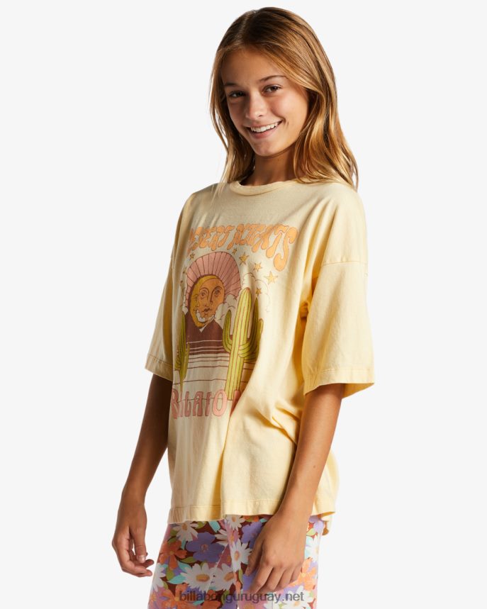 camiseta noches del desierto chicas suero de la leche DR68442642 Billabong