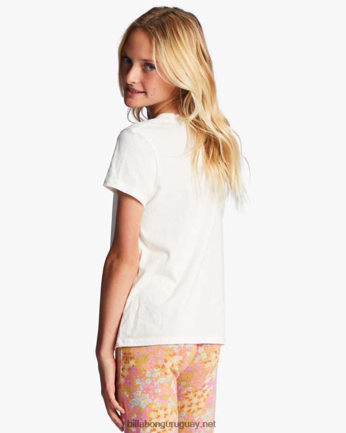 camiseta oversize viaje california 4-16 chicas cristal de sal DR68442689 Billabong