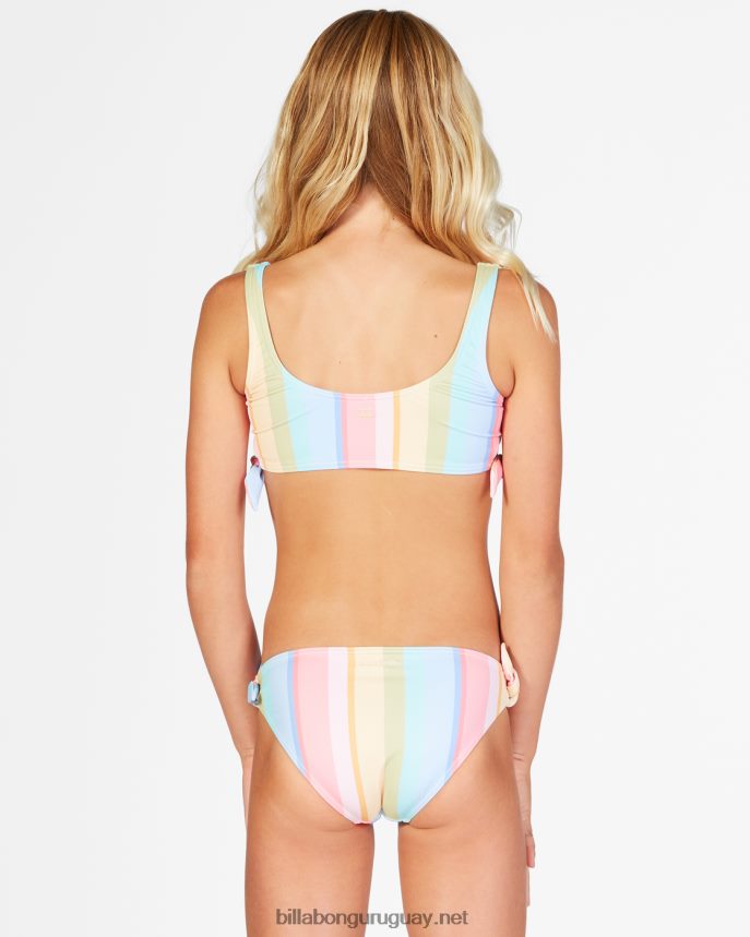 Di hola conjunto de bikini sin mangas con pañuelo chicas multi DR68442748 Billabong