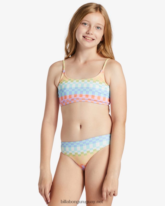 bikini Paradise Check trilet de dos piezas chicas multi DR68442649 Billabong