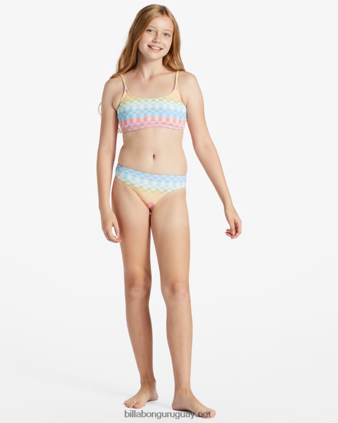 bikini Paradise Check trilet de dos piezas chicas multi DR68442649 Billabong