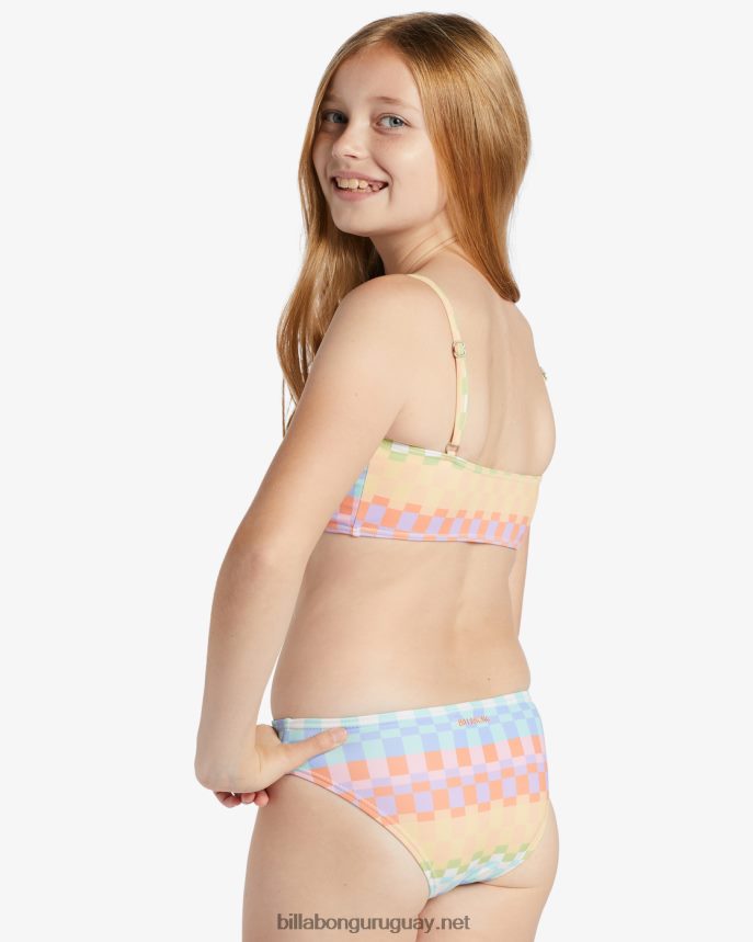 bikini Paradise Check trilet de dos piezas chicas multi DR68442649 Billabong