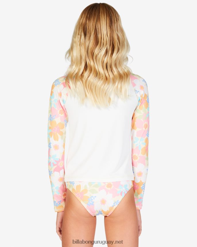 conjunto de bikini de manga larga con protección contra sarpullidos good on ya chicas multi DR68442770 Billabong