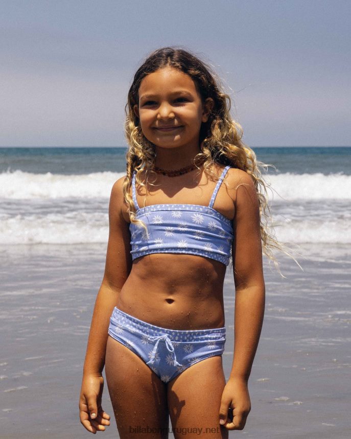 conjunto de bikini donde tanque chicas dulce azul DR68442679 Billabong