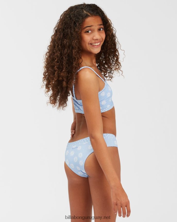 conjunto de bikini donde tanque chicas dulce azul DR68442679 Billabong