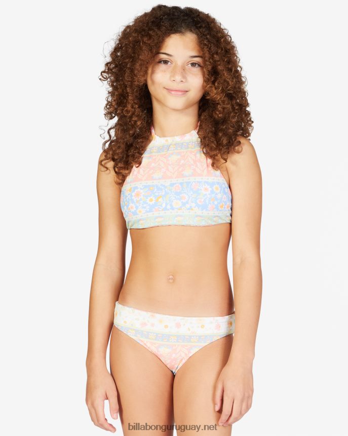 conjunto de bikini reversible con cuello subido mini mystic chicas multi DR68442742 Billabong