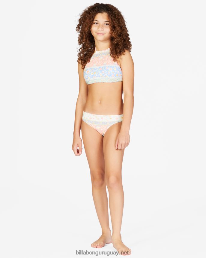 conjunto de bikini reversible con cuello subido mini mystic chicas multi DR68442742 Billabong