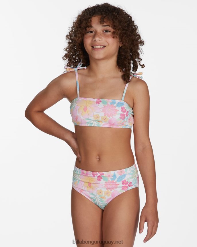 conjunto de bikini sin mangas con tiras de brighter days chicas multi DR68442809 Billabong