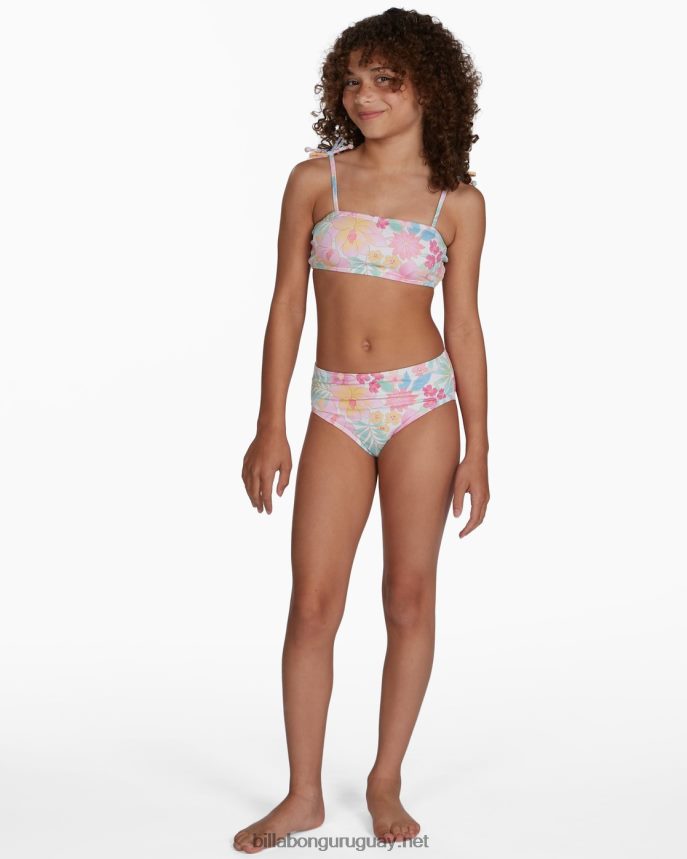 conjunto de bikini sin mangas con tiras de brighter days chicas multi DR68442809 Billabong
