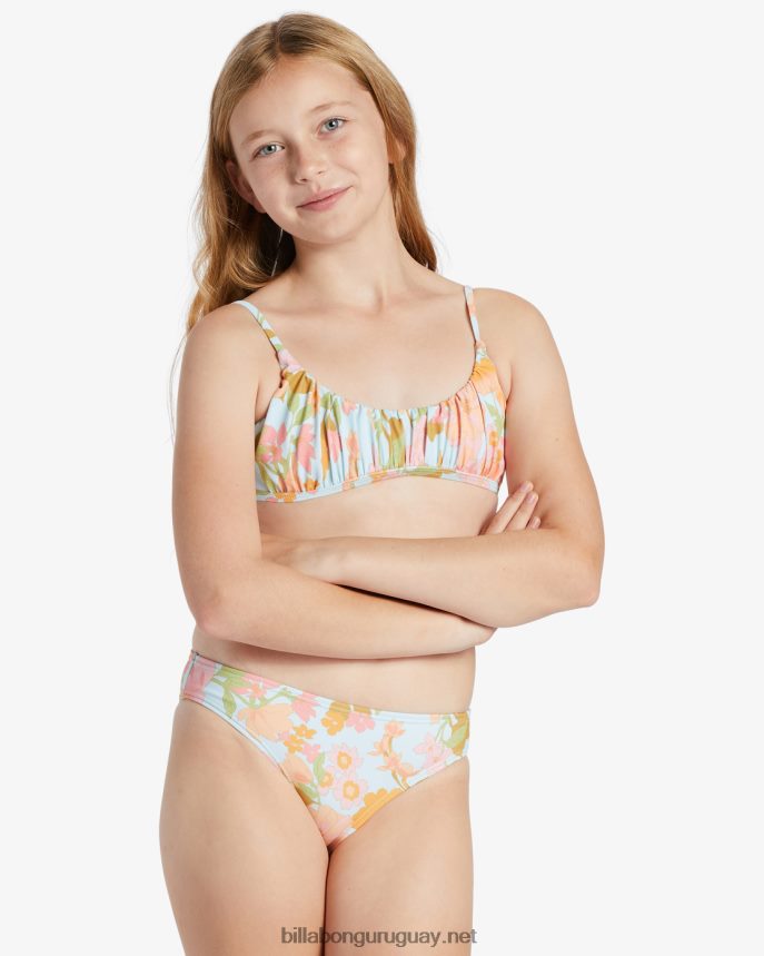 deslumbrante conjunto de bikini bralette de dos piezas chicas multi DR68442664 Billabong