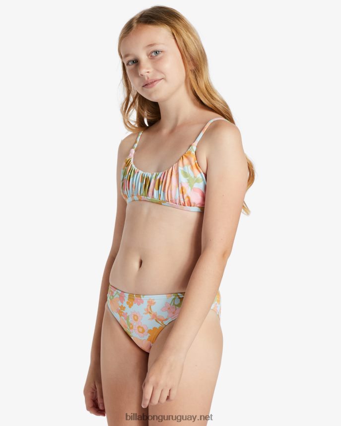 deslumbrante conjunto de bikini bralette de dos piezas chicas multi DR68442664 Billabong