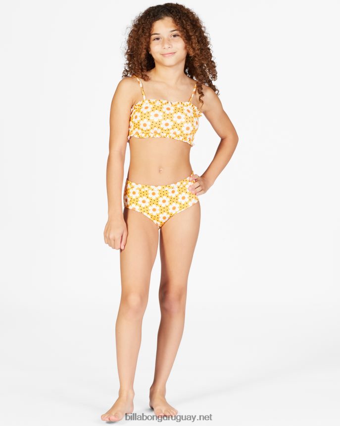 no puedo esperar conjunto de bikini bandeau chicas multi DR68442780 Billabong