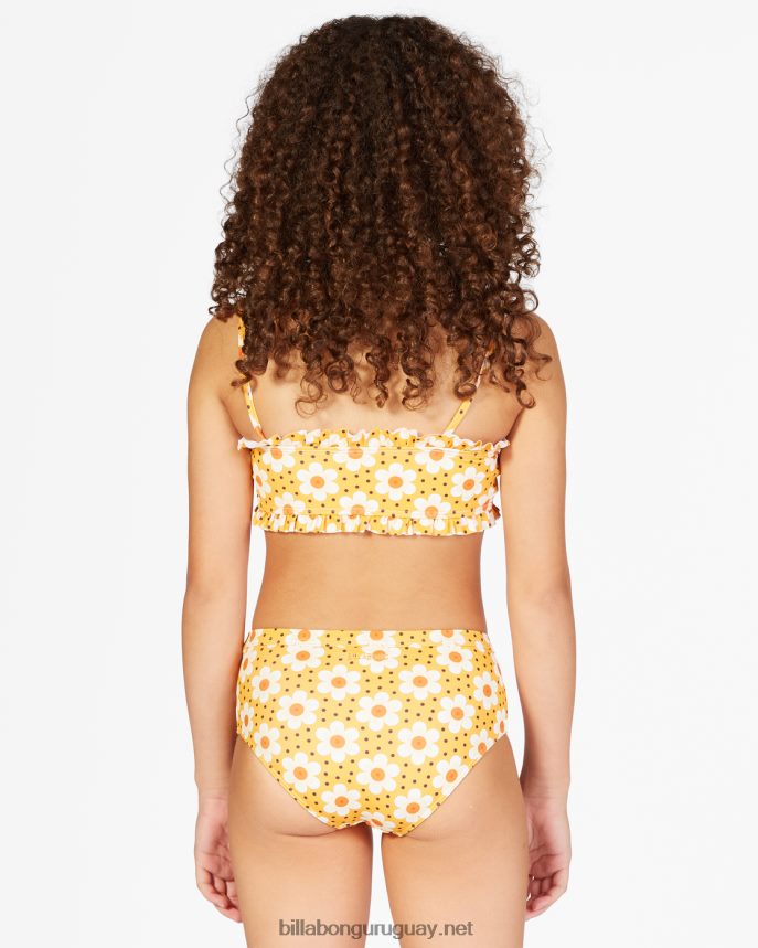 no puedo esperar conjunto de bikini bandeau chicas multi DR68442780 Billabong