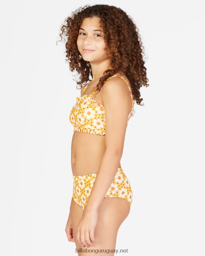 no puedo esperar conjunto de bikini bandeau chicas multi DR68442780 Billabong