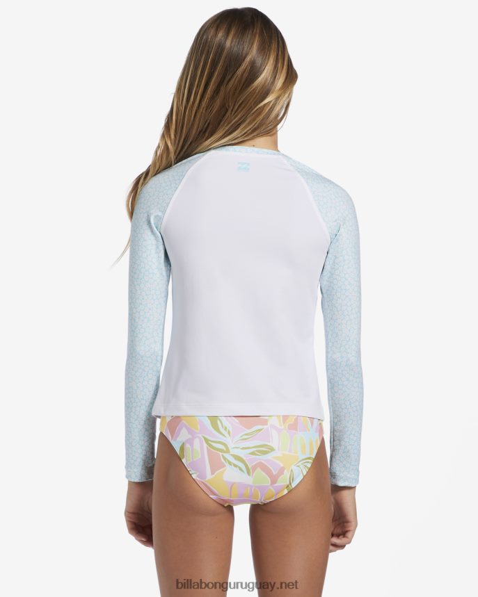 tropic crush manga larga upf 50 rashguard chicas cristal de sal DR68442607 Billabong