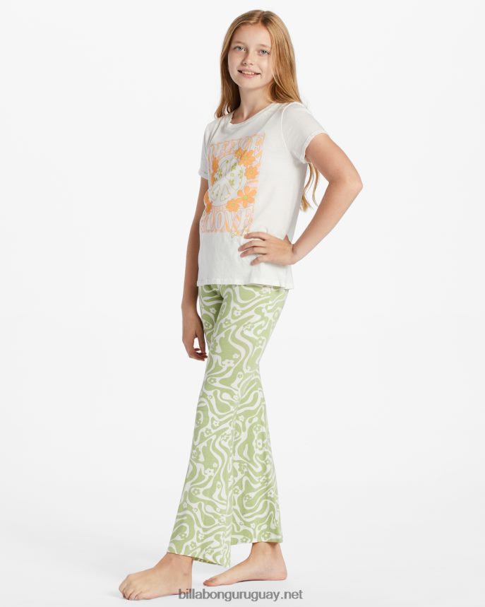 dime pantalones acampanados con cintura elástica chicas sauce DR68442621 Billabong