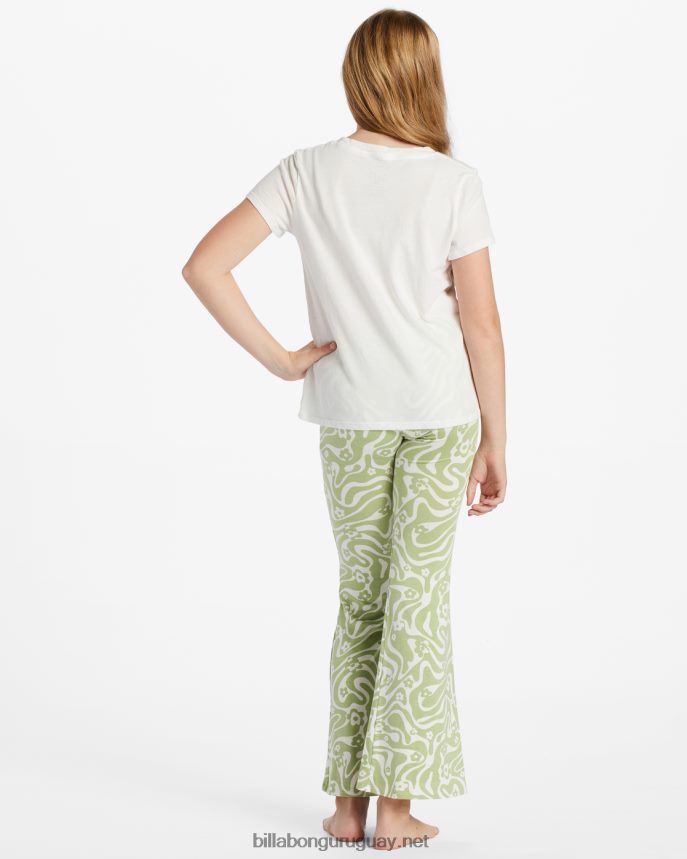 dime pantalones acampanados con cintura elástica chicas sauce DR68442621 Billabong