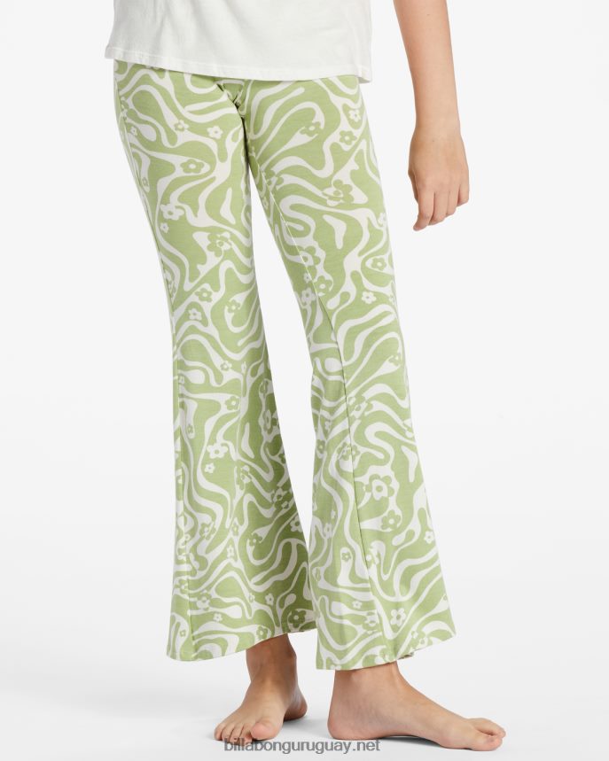 dime pantalones acampanados con cintura elástica chicas sauce DR68442621 Billabong