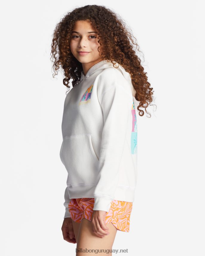 4-16 sudadera con capucha hola sol chicas cristal de sal DR68442696 Billabong