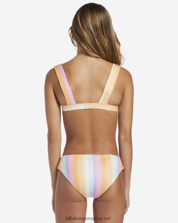 4-16 on the bright side conjunto de baño de dos piezas con tanque reversible chicas multi DR68442738 Billabong