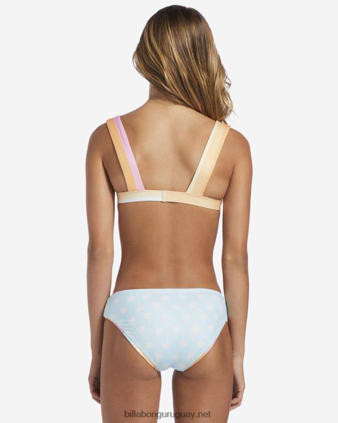 4-16 on the bright side conjunto de baño de dos piezas con tanque reversible chicas multi DR68442738 Billabong