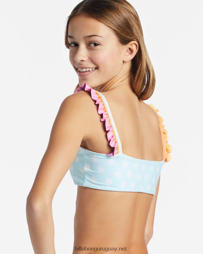 4-16 on the bright side tank traje de baño de dos piezas chicas multi DR68442663 Billabong