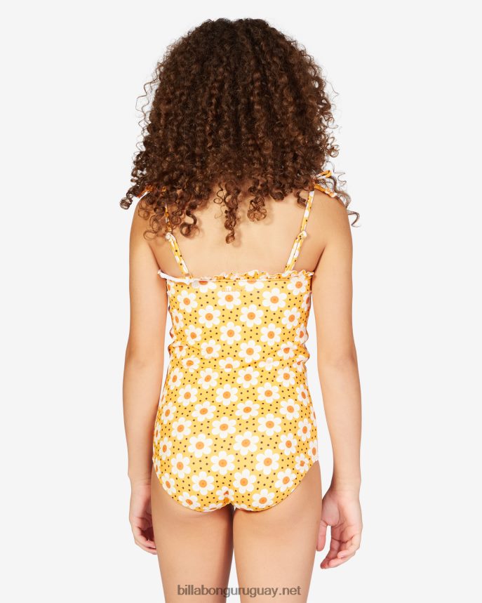 no puedo esperar traje de baño de una pieza chicas multi DR68442775 Billabong