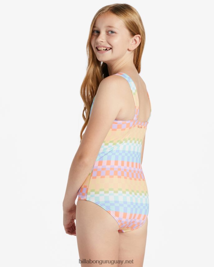 traje de baño de una pieza Paradise Check chicas multi DR68442648 Billabong