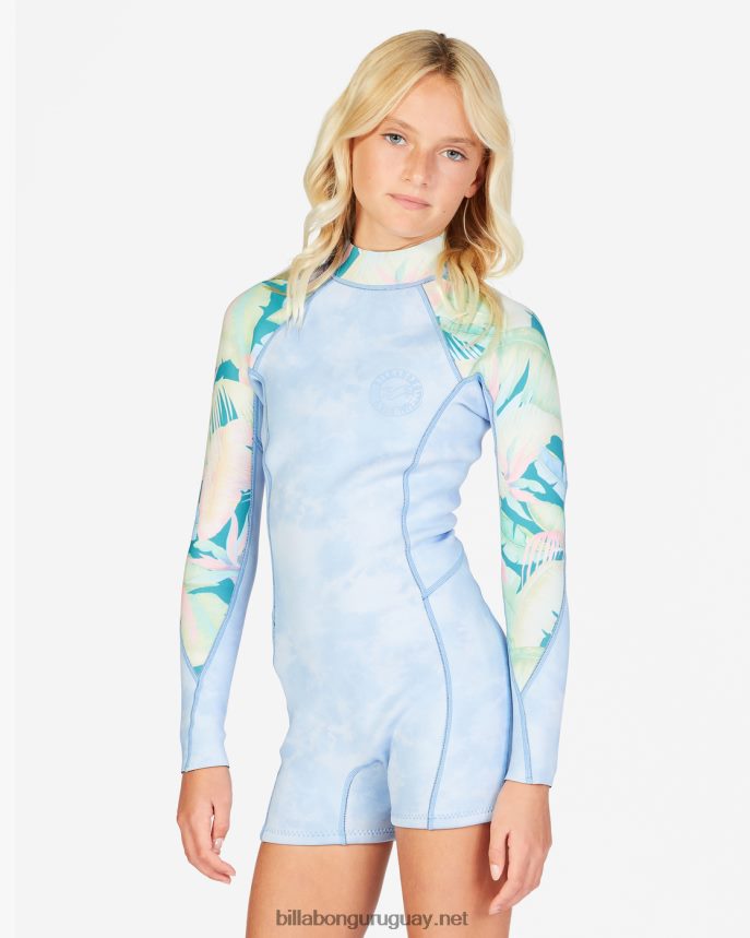 1/1 traje de primavera de fiebre de primavera chicas lavado de olas DR68442641 Billabong