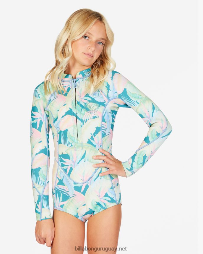 1/1 traje de primavera salty dayz chicas trópico marino DR68442662 Billabong