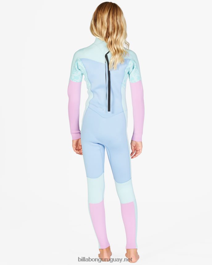 Traje de neopreno completo 4/3 Synergy con cremallera en la espalda chicas iceberg DR68442754 Billabong