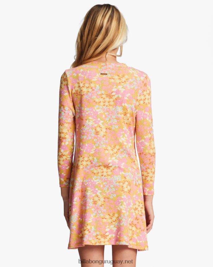 Vestido de movimientos mod 4-16 chicas Rosa suave DR68442743 Billabong