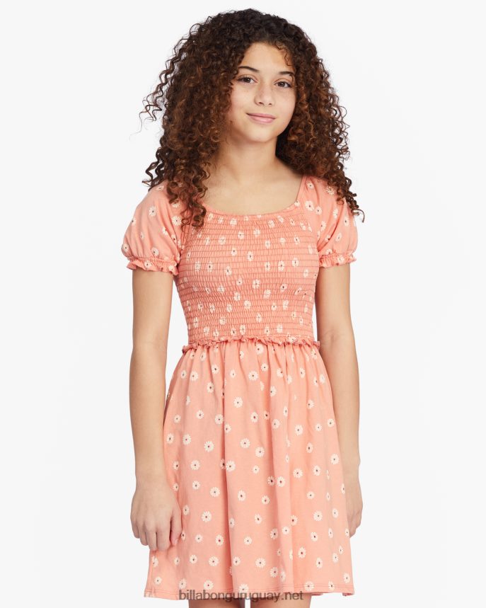 mini vestido estilo babydoll para bailar chicas puesta de sol del cañón DR68442768 Billabong
