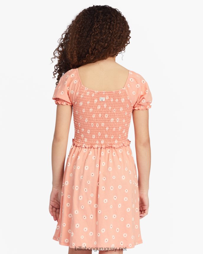 mini vestido estilo babydoll para bailar chicas puesta de sol del cañón DR68442768 Billabong